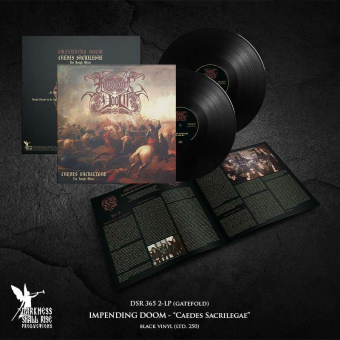 IMPENDING DOOM Caedes Sacrilegae (The Rough Mixes) 2LP BLACK , PRE-ORDER [VINYL 12"]